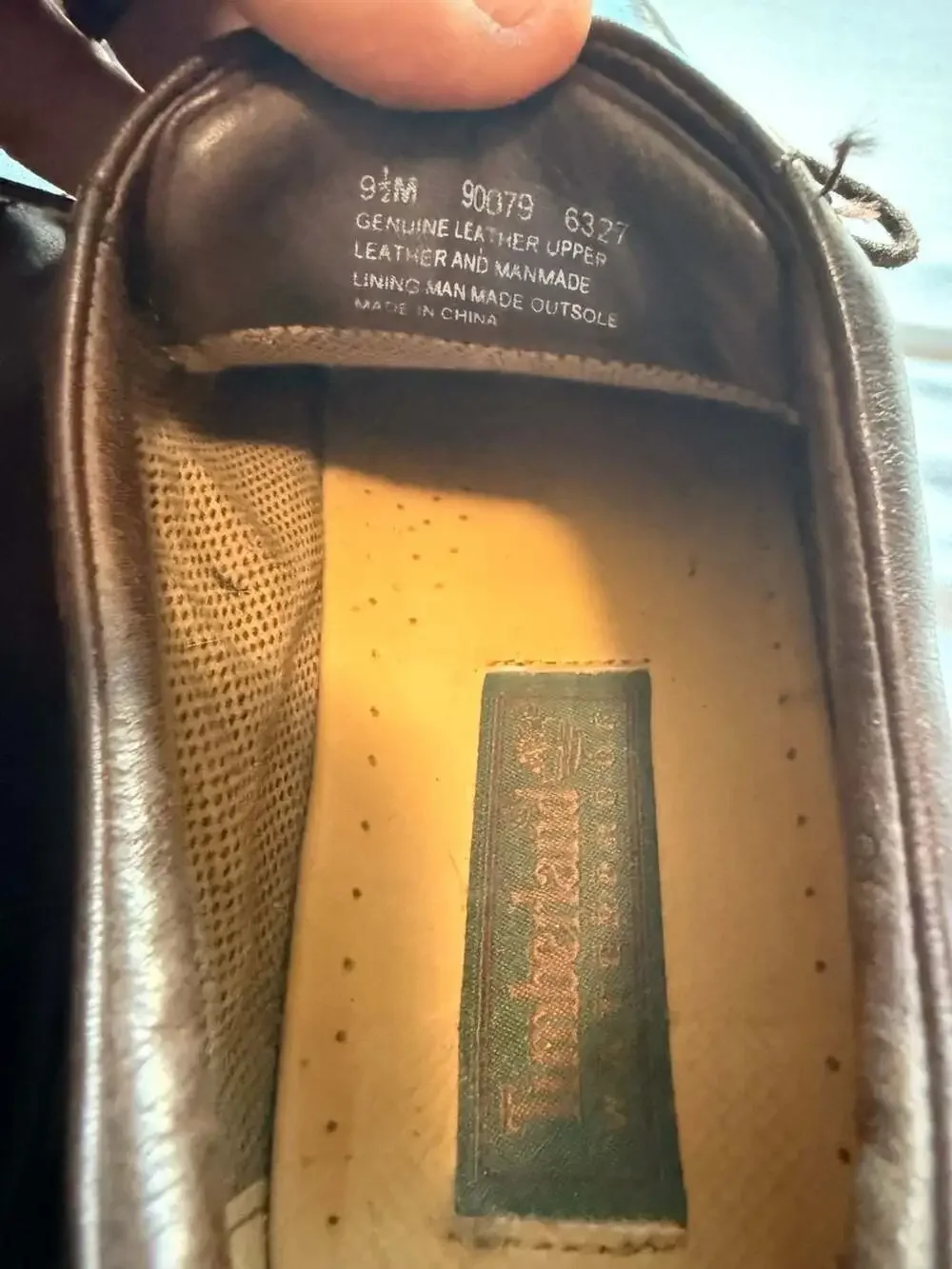 Timberland Waterproof Leather Cap Toe Oxfords Brown
